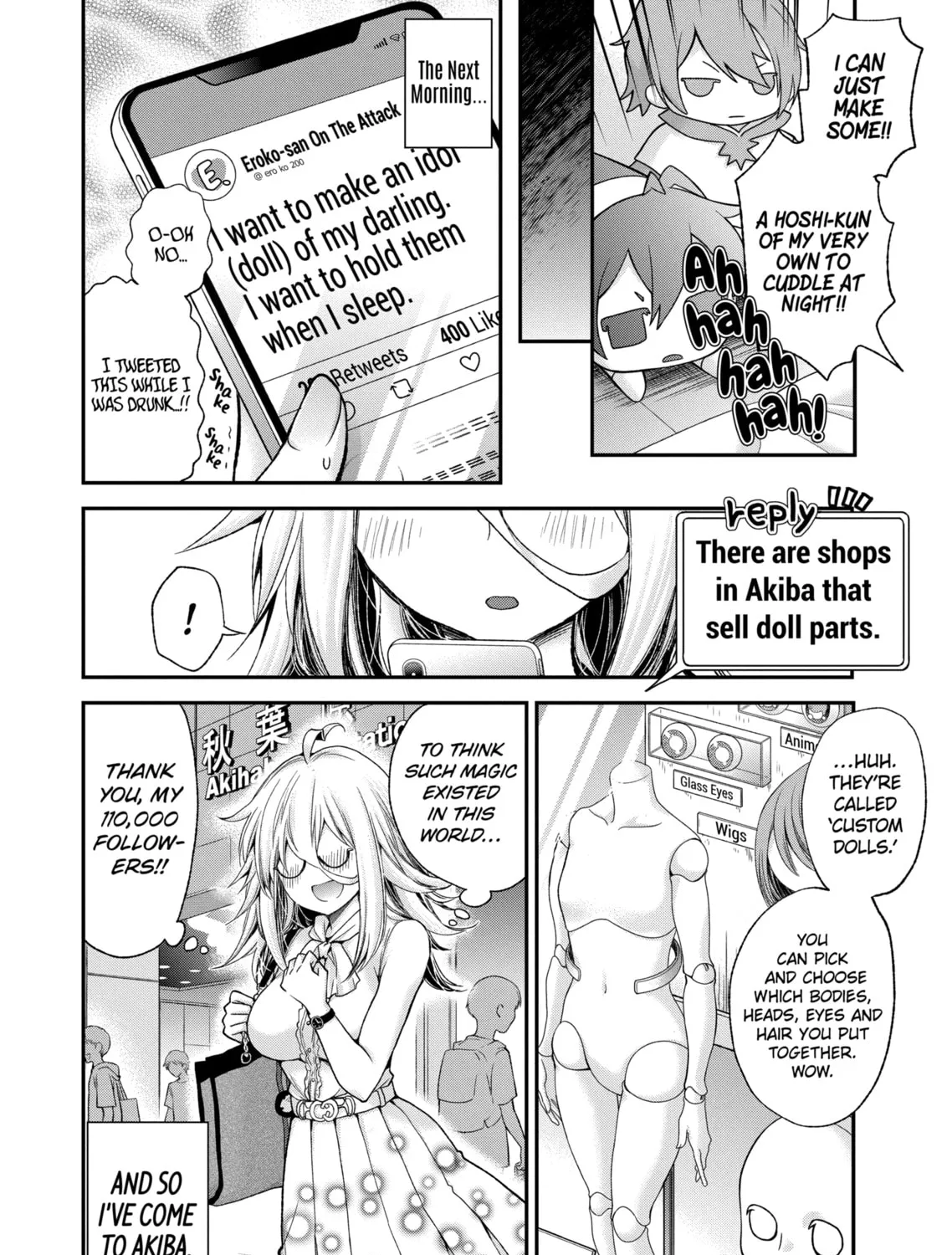 Read Eroko-san on the Attack chapter 3 image 6 on Lezhin