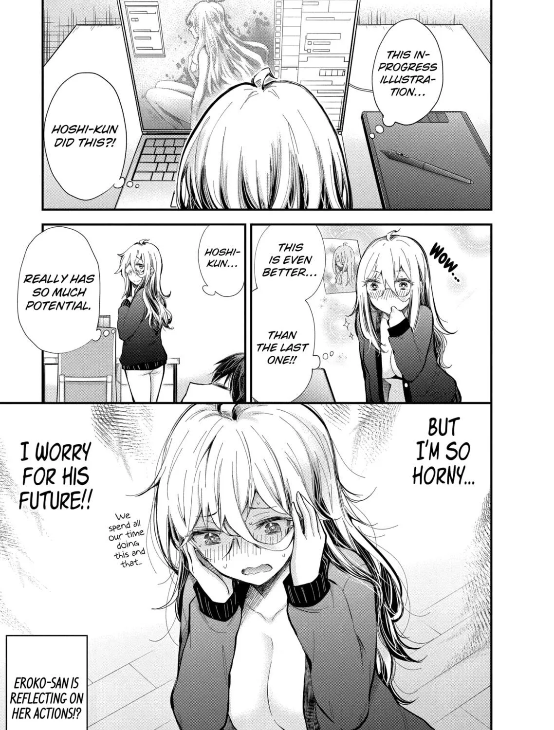 Read Eroko-san on the Attack chapter 33 image 16 on Lezhin