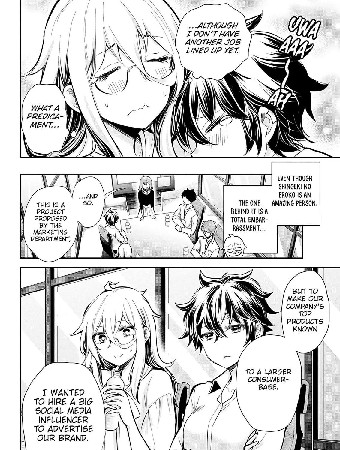 Read Eroko-san on the Attack chapter 46 image 22 on Lezhin