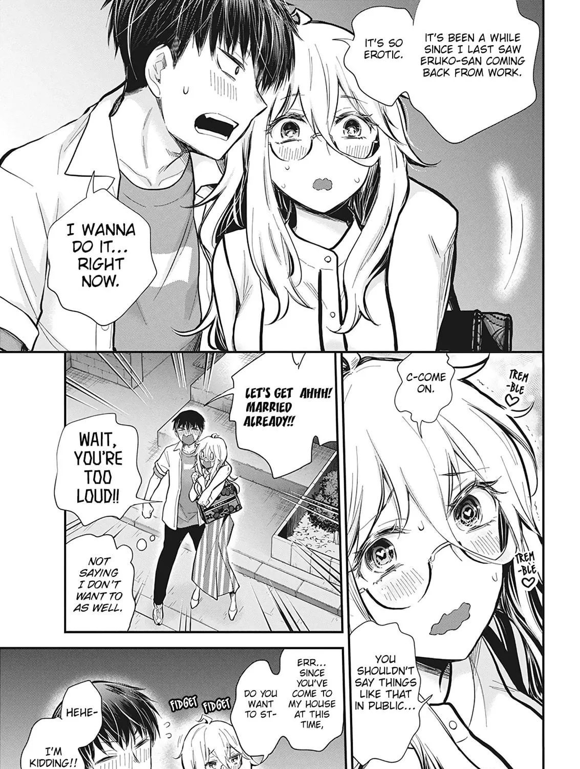 Read Eroko-san on the Attack chapter 46 image 8 on Lezhin