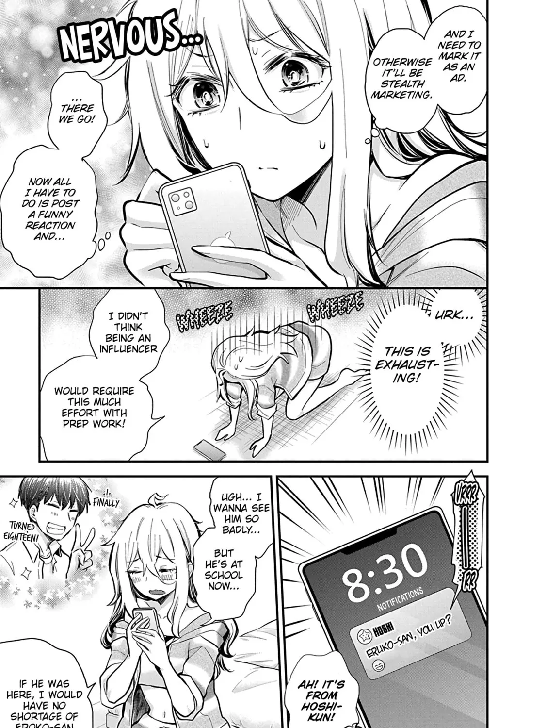 Read Eroko-san on the Attack chapter 48 image 6 on Lezhin