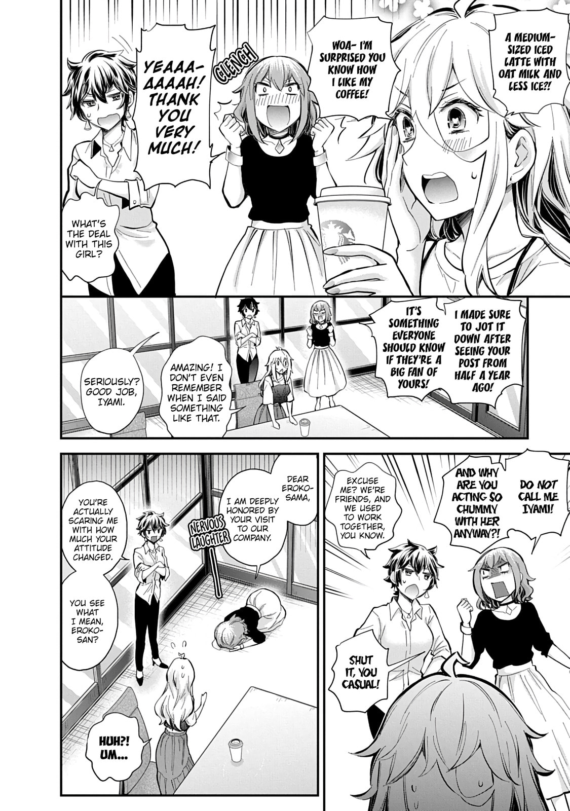 Read Eroko-san on the Attack chapter 57 image 10 on Lezhin