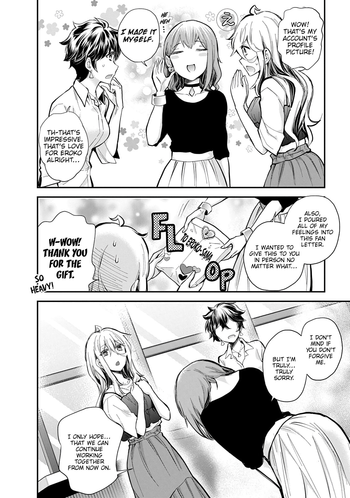Read Eroko-san on the Attack chapter 57 image 12 on Lezhin