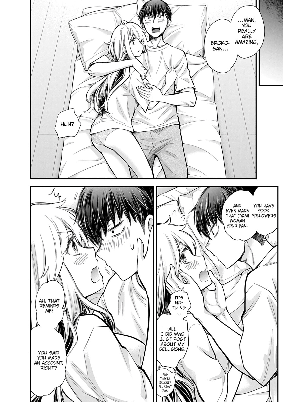 Read Eroko-san on the Attack chapter 57 image 18 on Lezhin