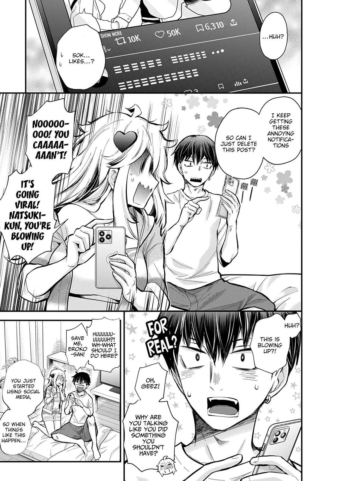 Read Eroko-san on the Attack chapter 58 image 5 on Lezhin