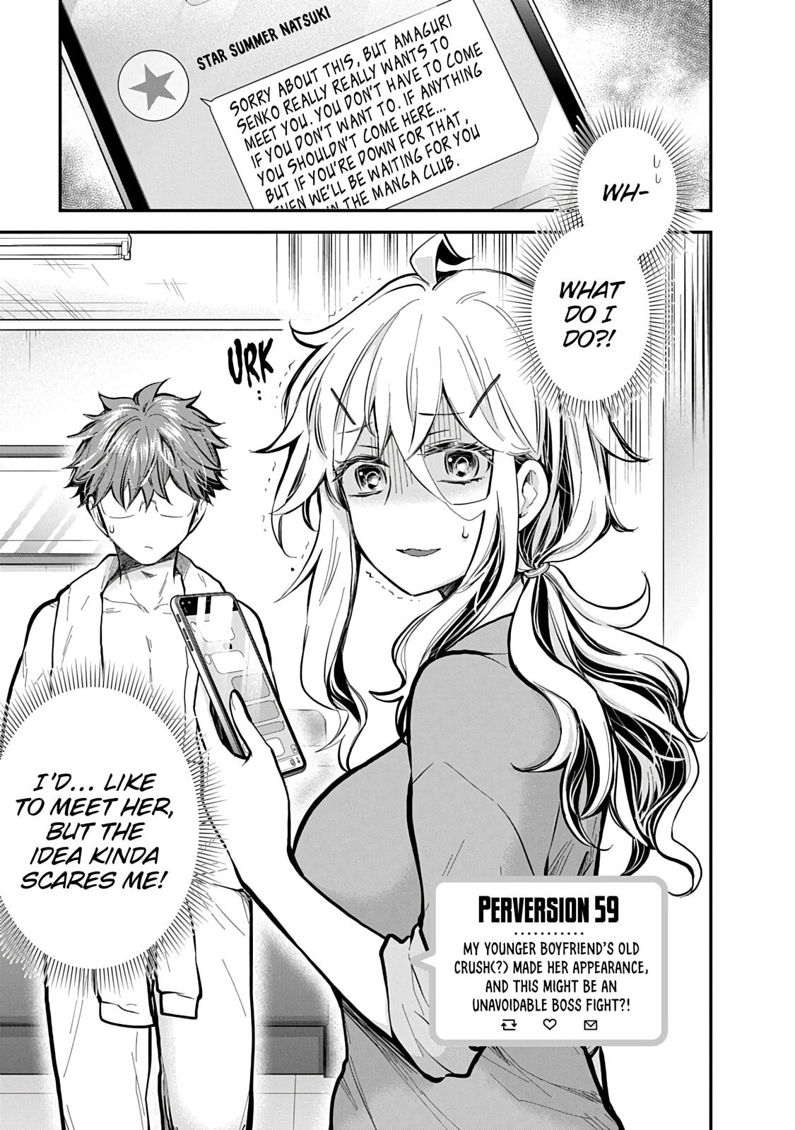 Read Eroko-san on the Attack chapter 59 image 1 on Lezhin