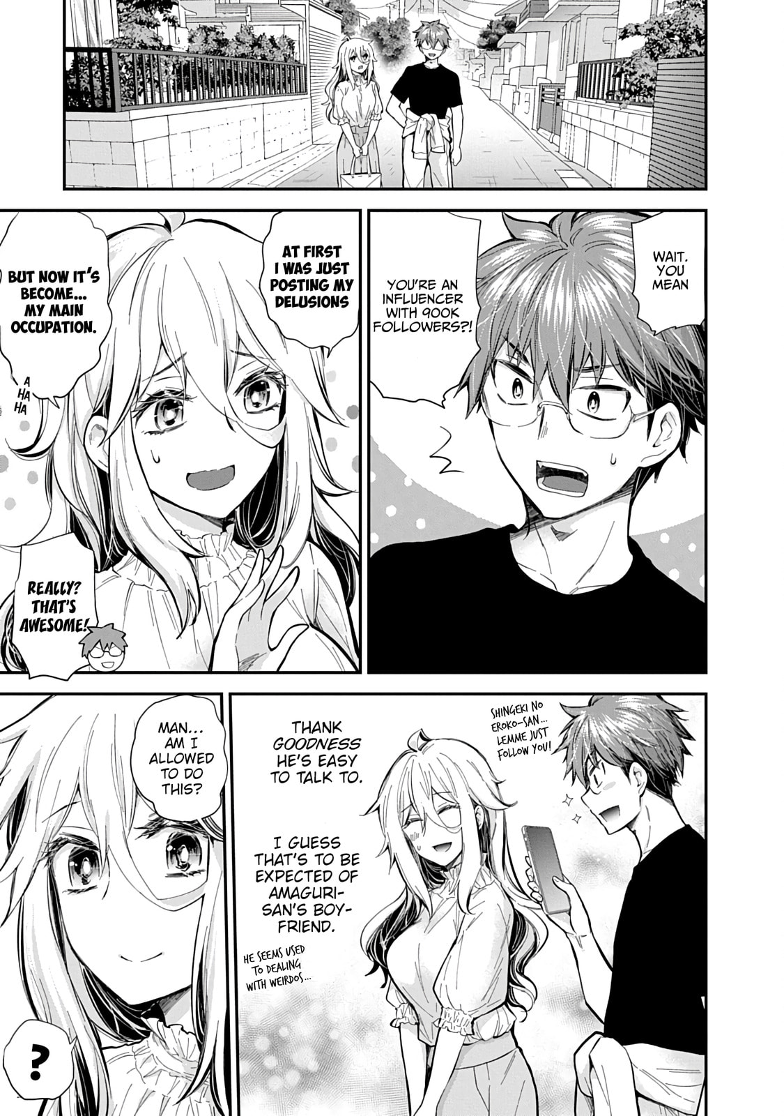 Read Eroko-san on the Attack chapter 59 image 9 on Lezhin