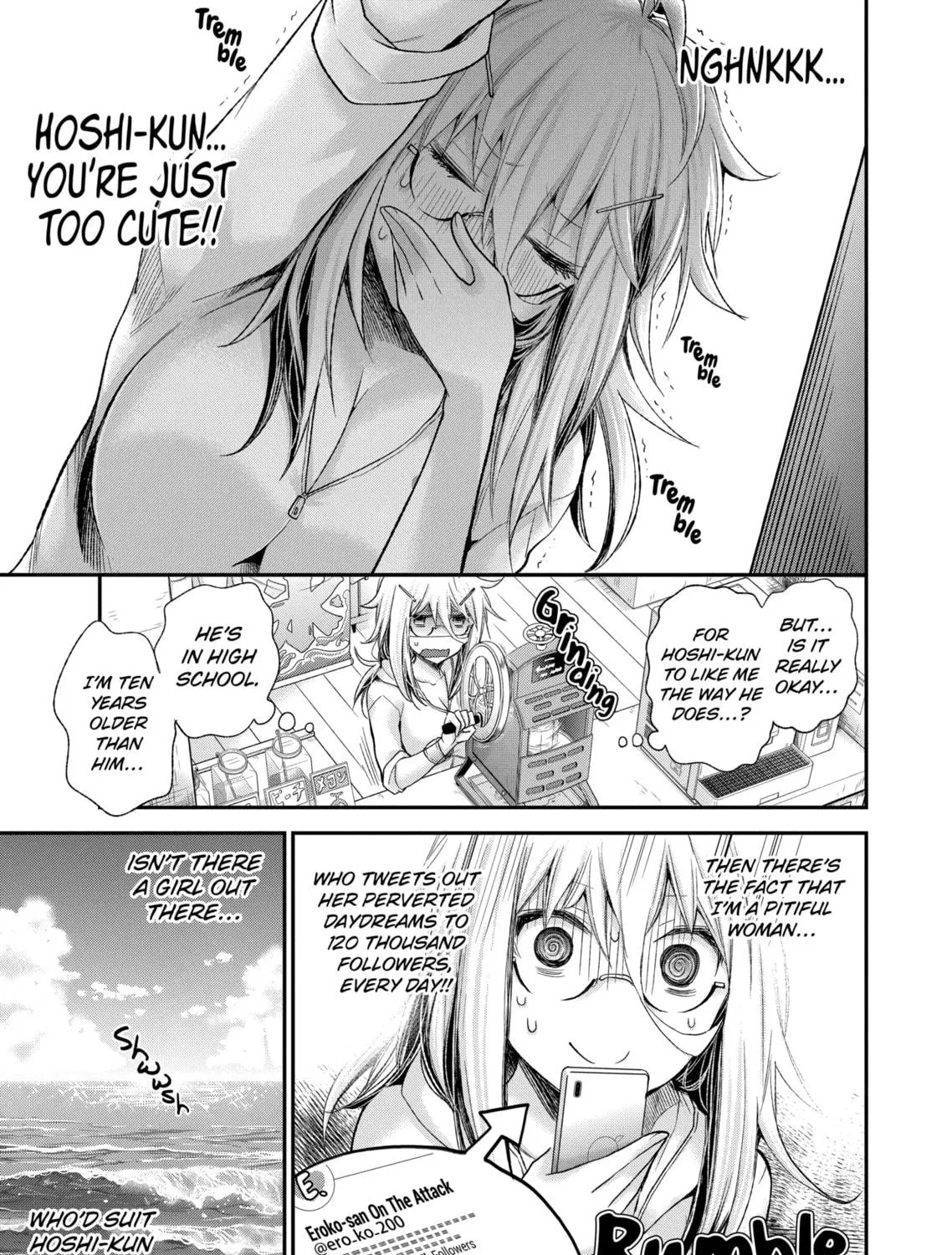 Read Eroko-san on the Attack chapter 6 image 16 on Lezhin