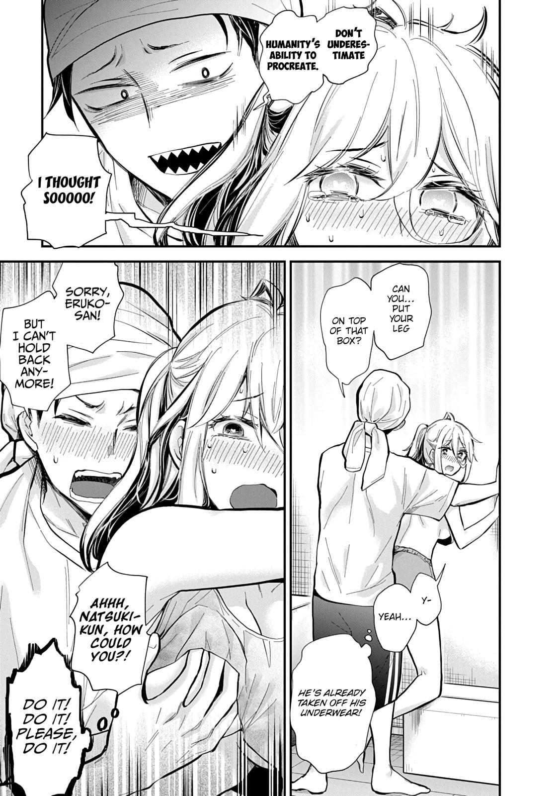 Read Eroko-san on the Attack chapter 61 image 15 on Lezhin