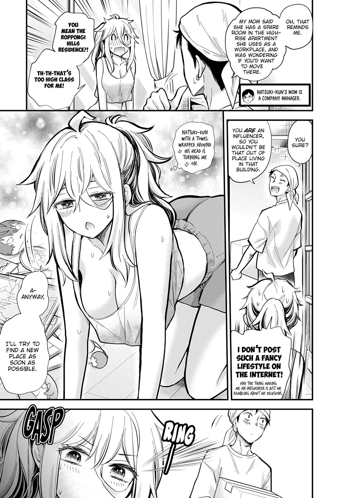 Read Eroko-san on the Attack chapter 61 image 3 on Lezhin