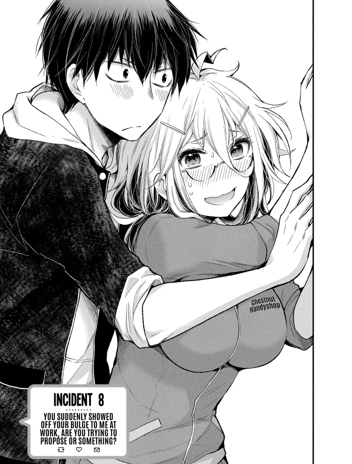Read Eroko-san on the Attack chapter 8 image 0 on Lezhin