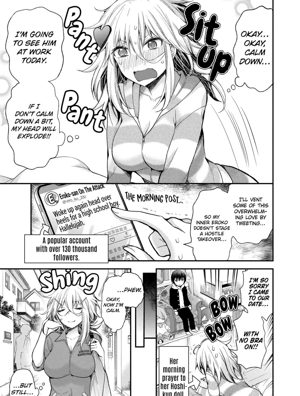 Read Eroko-san on the Attack chapter 8 image 4 on Lezhin