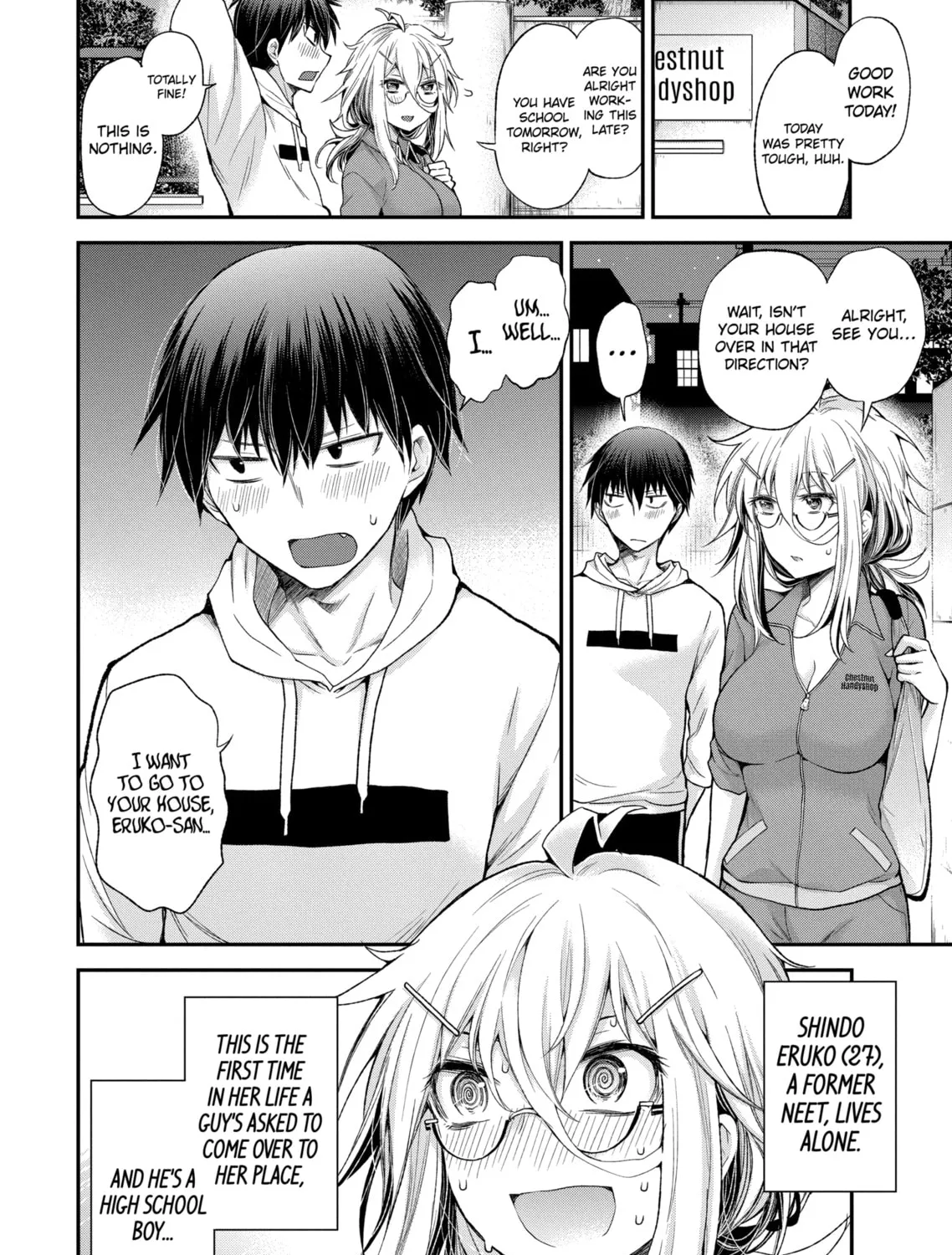 Read Eroko-san on the Attack chapter 9 image 2 on Lezhin