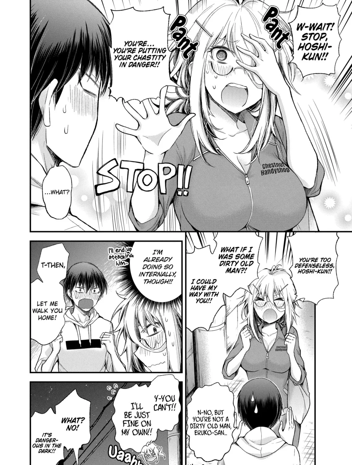 Read Eroko-san on the Attack chapter 9 image 6 on Lezhin