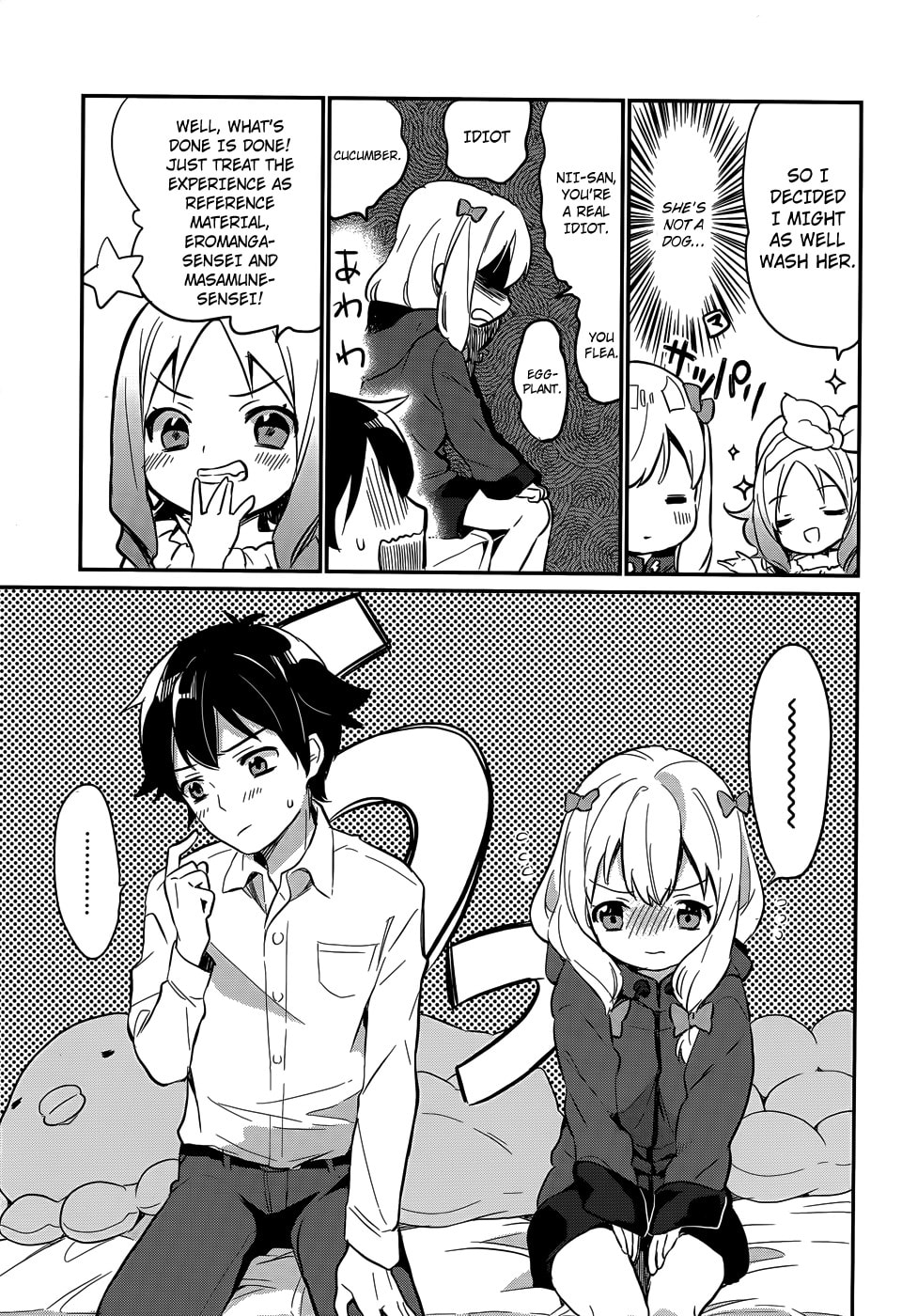 Read Eromanga Sensei chapter 30.2 image 12 on Lezhin