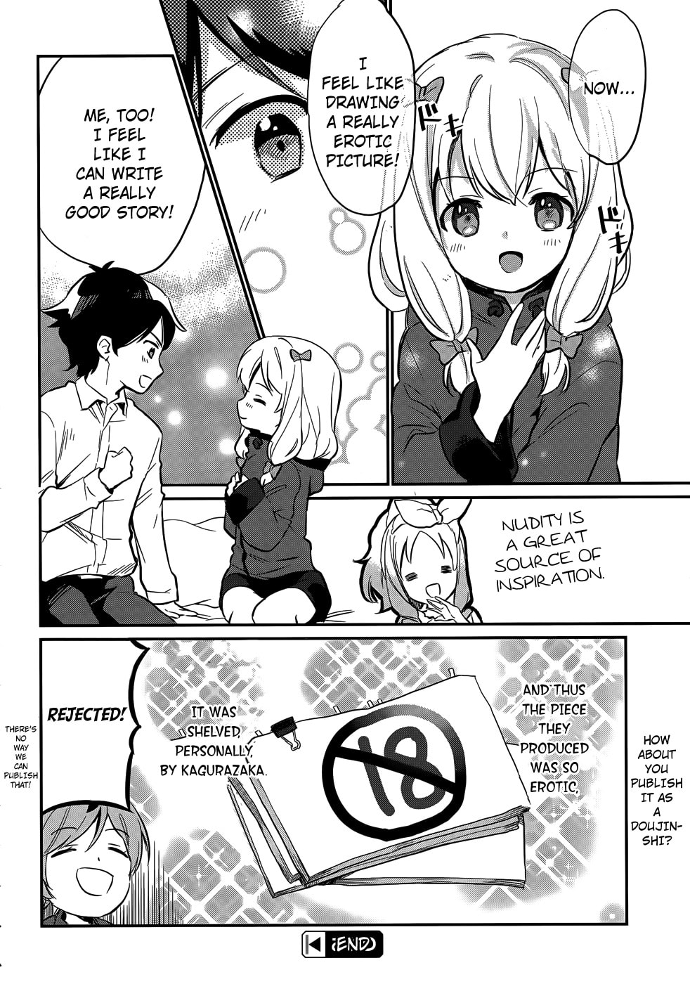 Read Eromanga Sensei chapter 30.2 image 13 on Lezhin