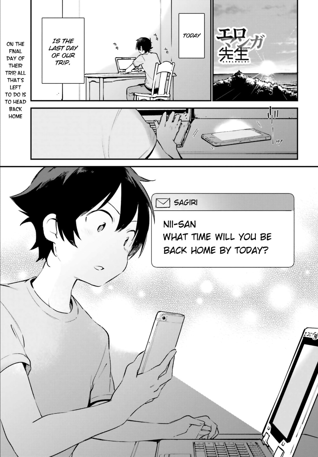 Read Eromanga Sensei chapter 35 image 2 on Lezhin