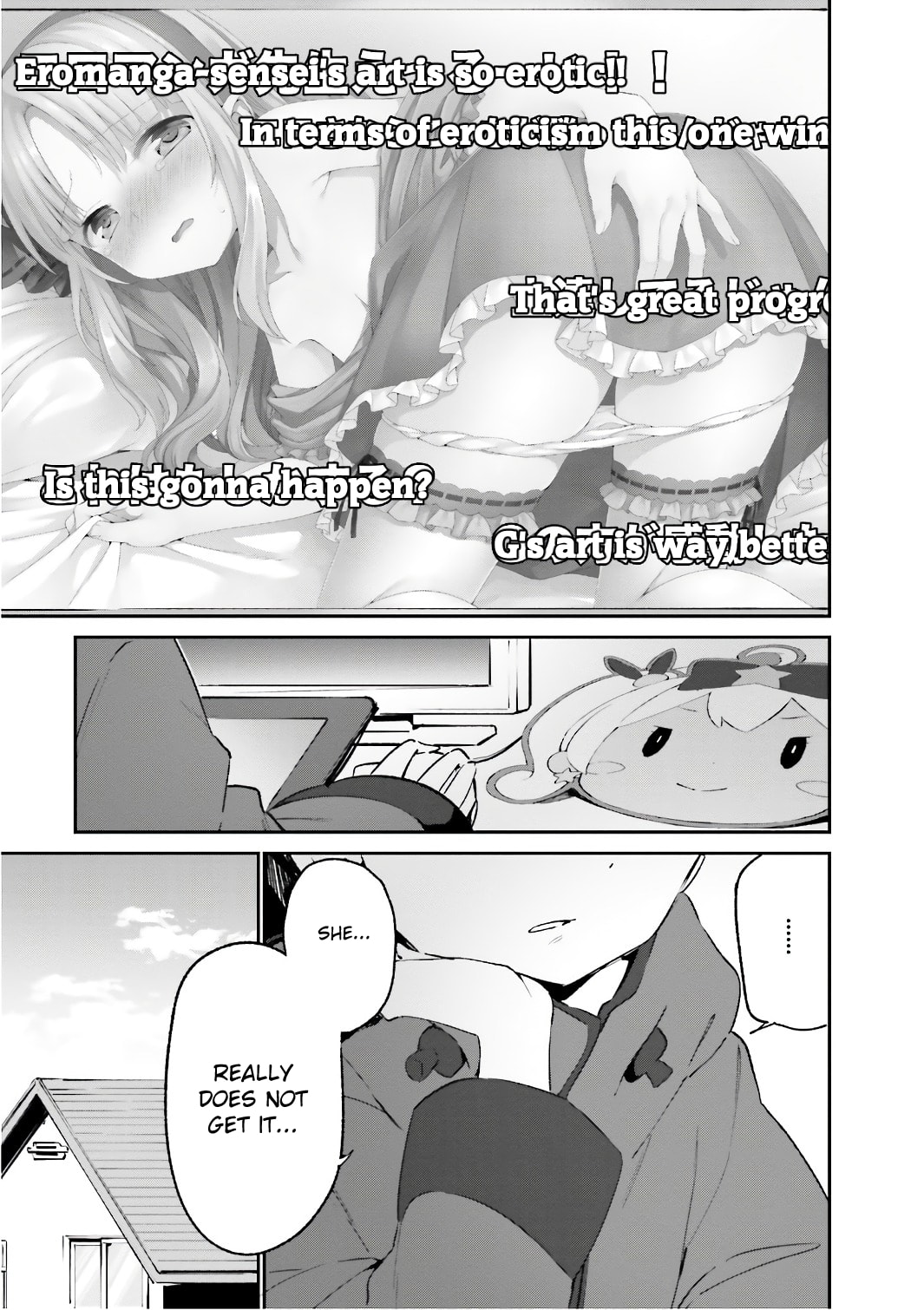 Read Eromanga Sensei chapter 39 image 16 on Lezhin
