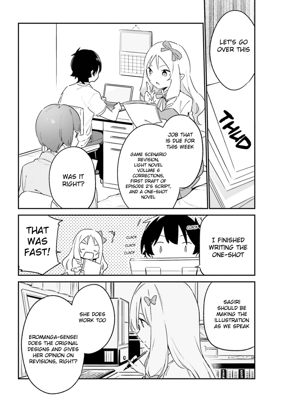 Read Eromanga Sensei chapter 76 image 17 on Lezhin