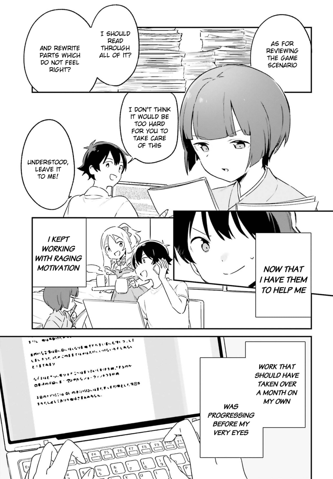 Read Eromanga Sensei chapter 76 image 18 on Lezhin