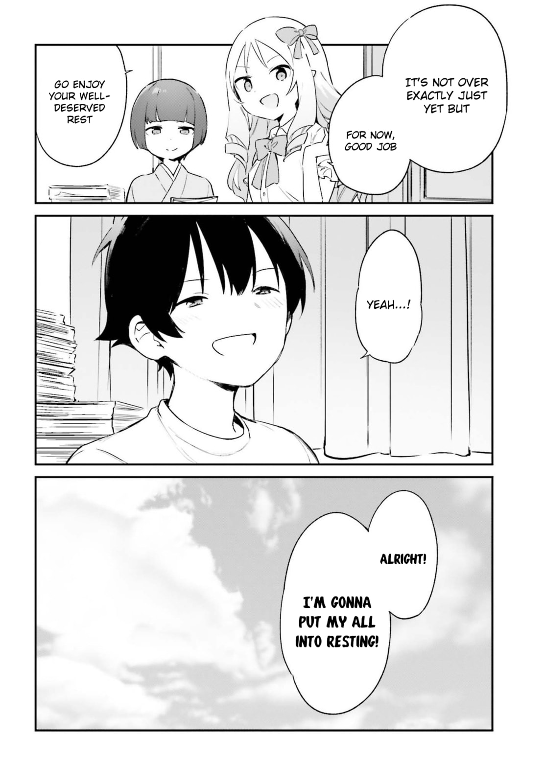 Read Eromanga Sensei chapter 77 image 1 on Lezhin