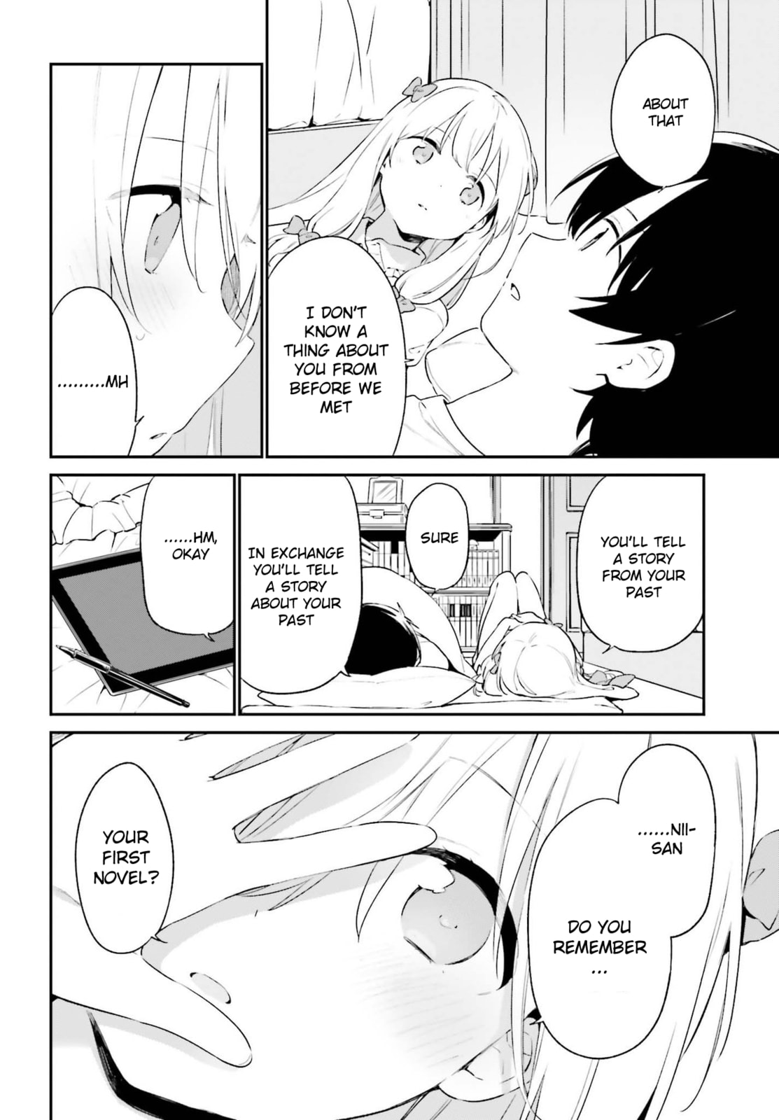 Read Eromanga Sensei chapter 77 image 7 on Lezhin