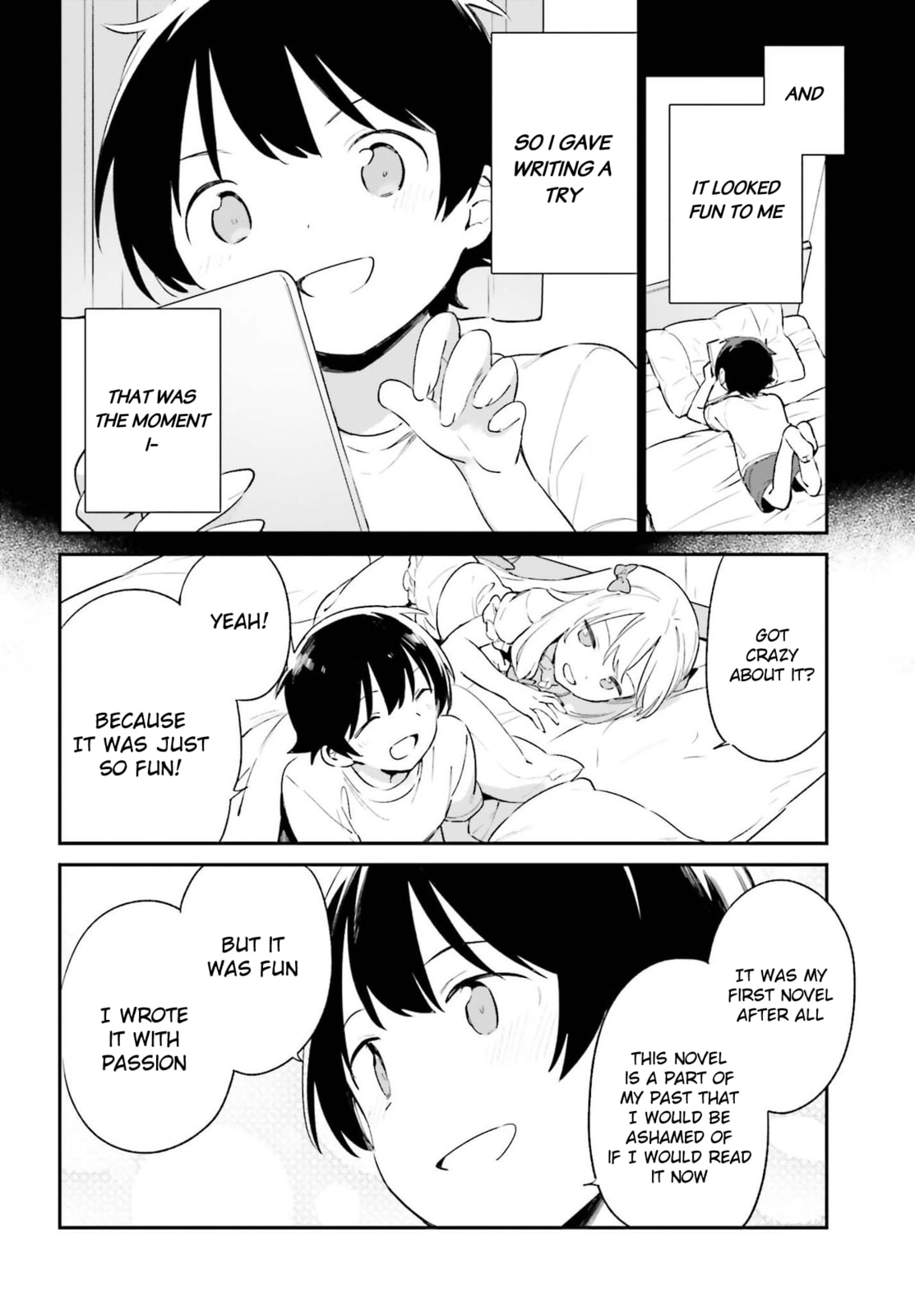 Read Eromanga Sensei chapter 77 image 9 on Lezhin