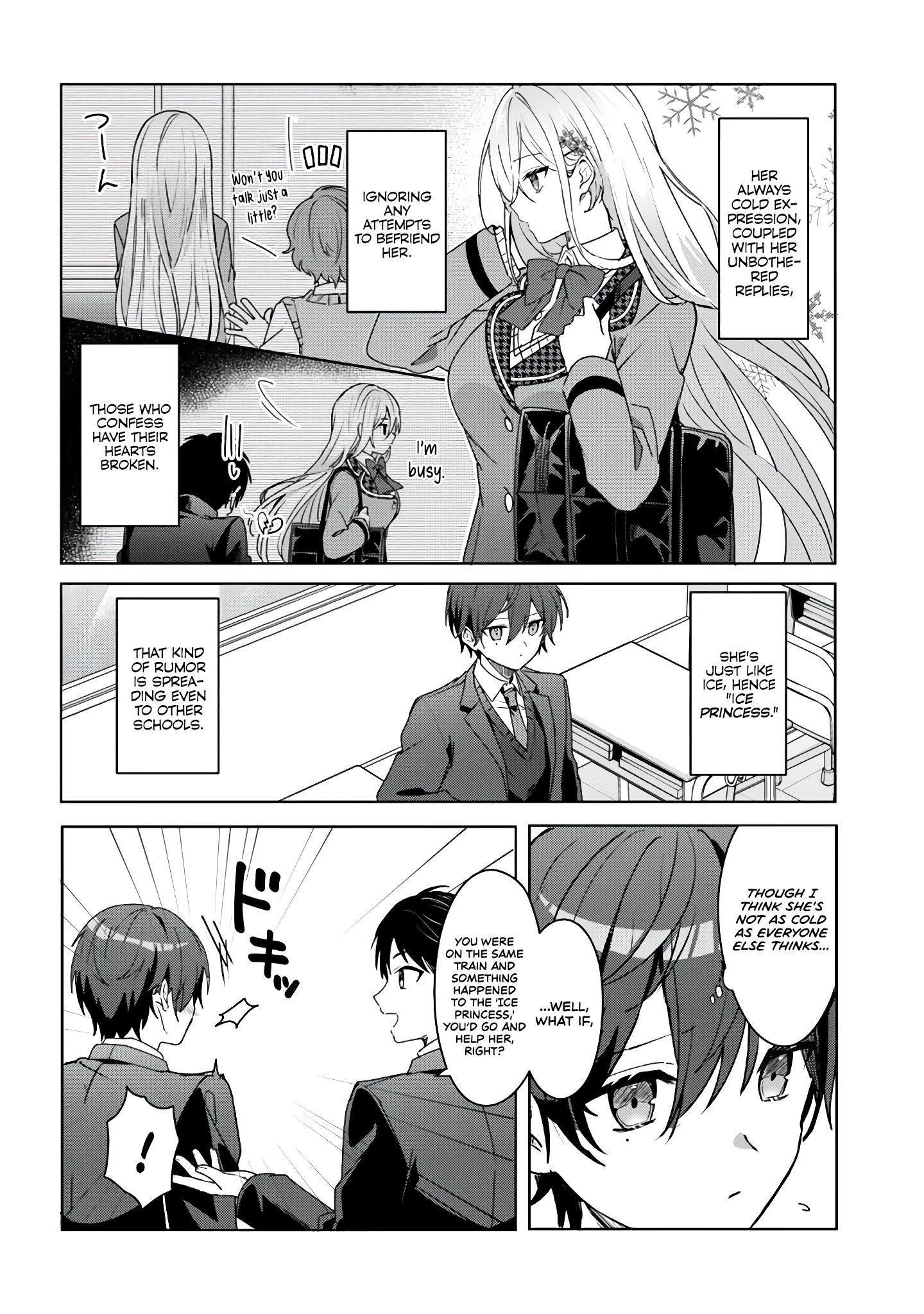 Read Takou no Koori Hime wo Tasuketara, Otomodachi kara Hajimeru Koto ni Narimashita chapter 1.1 image 11 on Lezhin