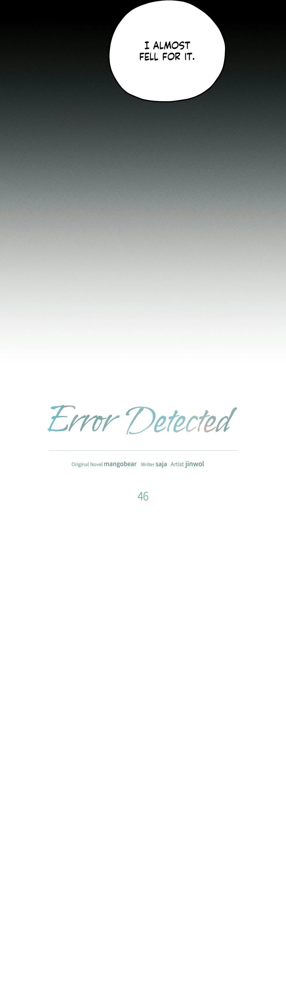 Error Analysis Report Chapter 46 page 5 - 