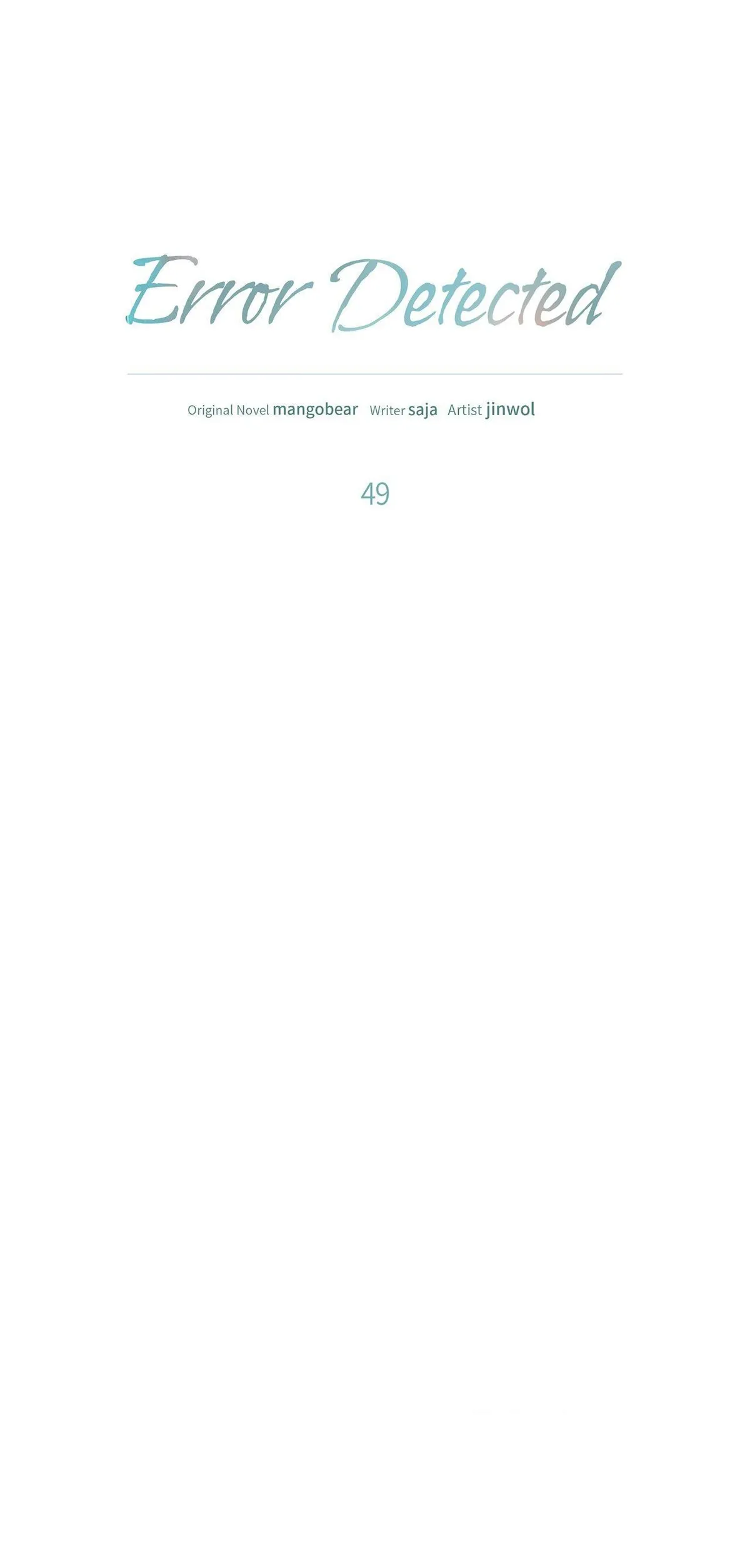 Error Analysis Report Chapter 49 page 9 - 