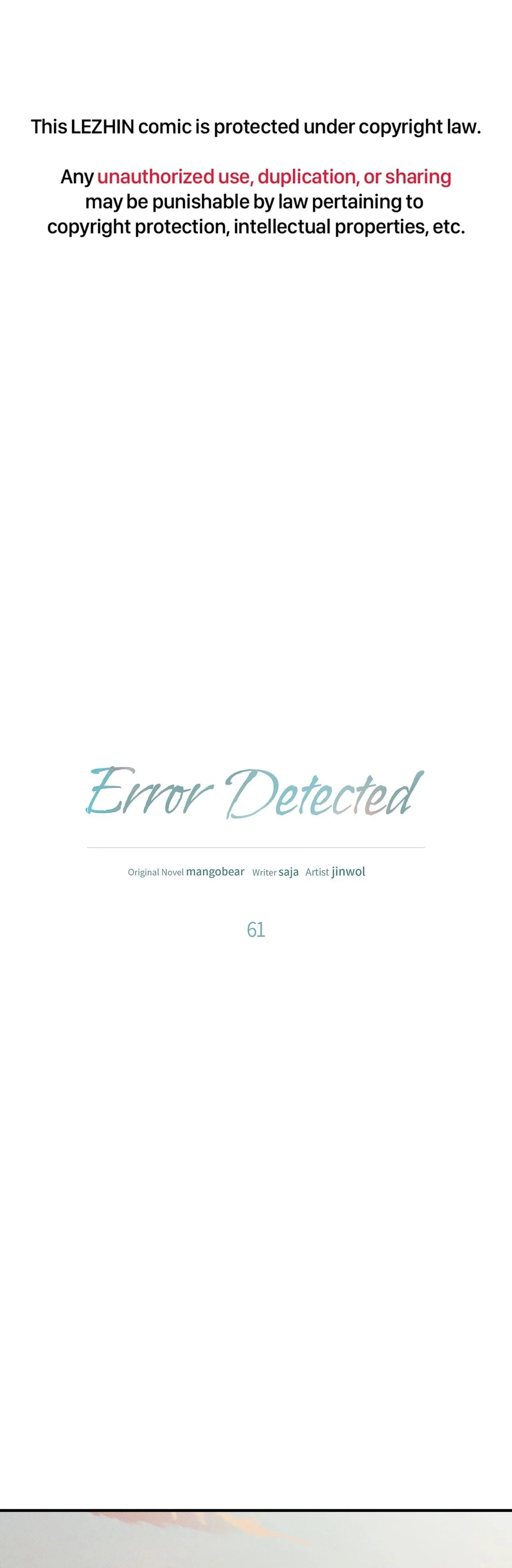 Error Analysis Report Chapter 61 page 2 - 