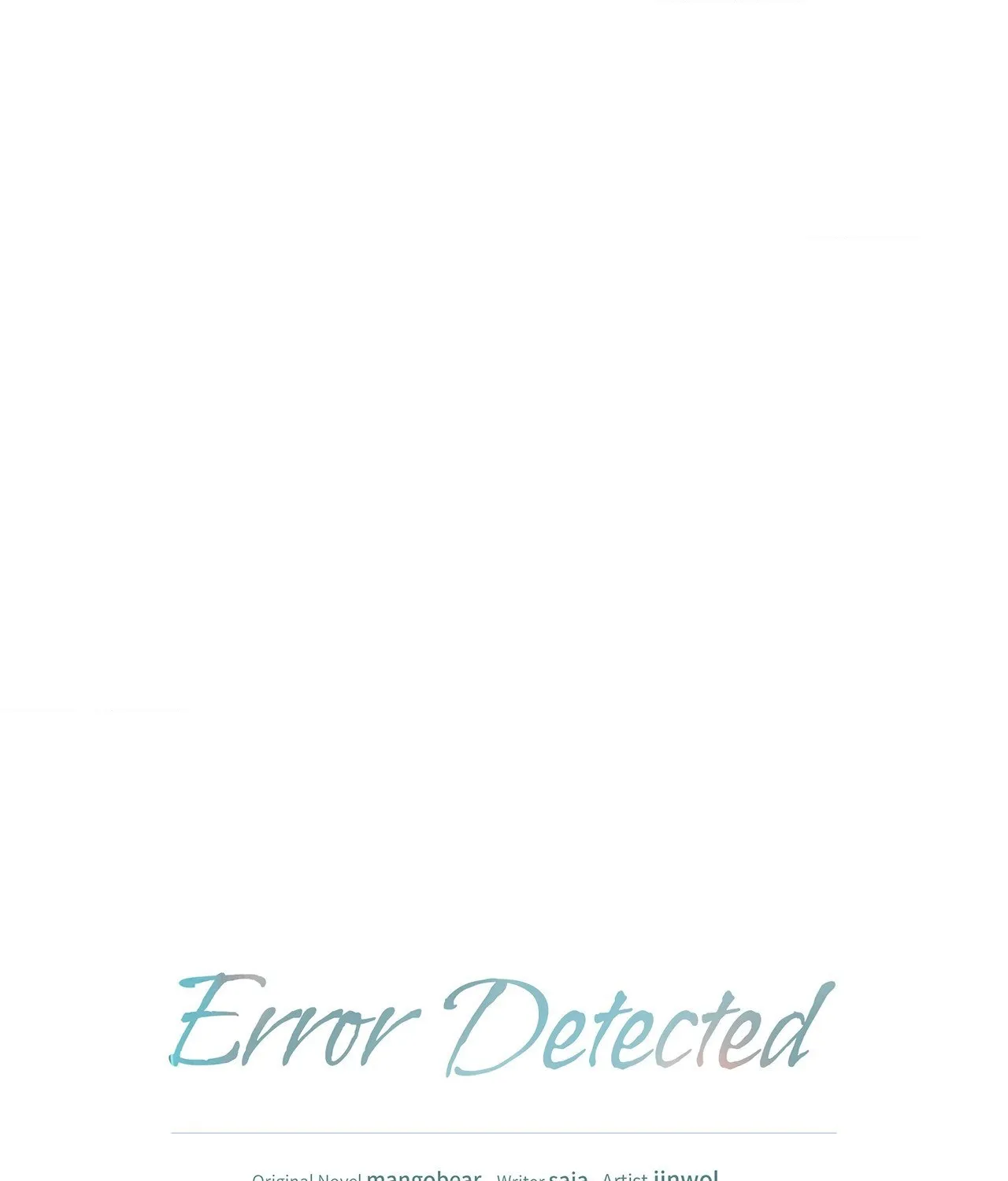 Read Error Detected chapter 26 image 6 on Lezhin