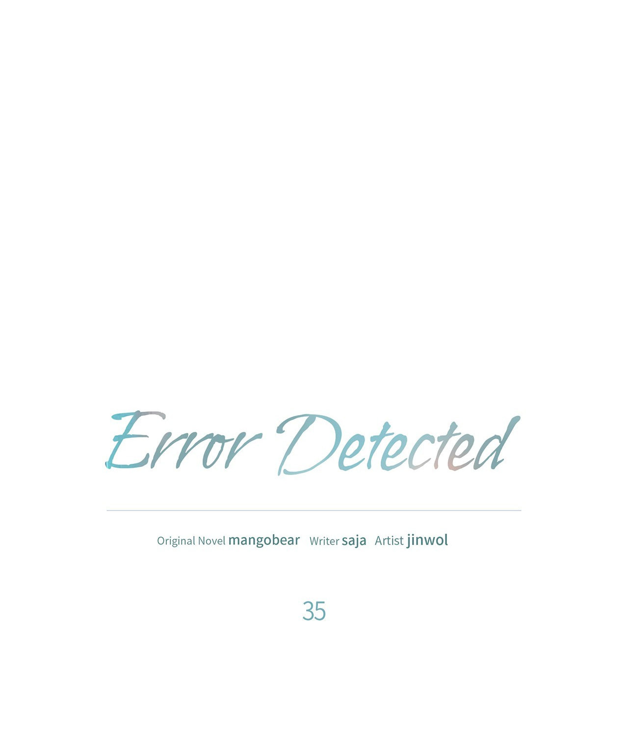 Read Error Detected chapter 35 image 7 on Lezhin