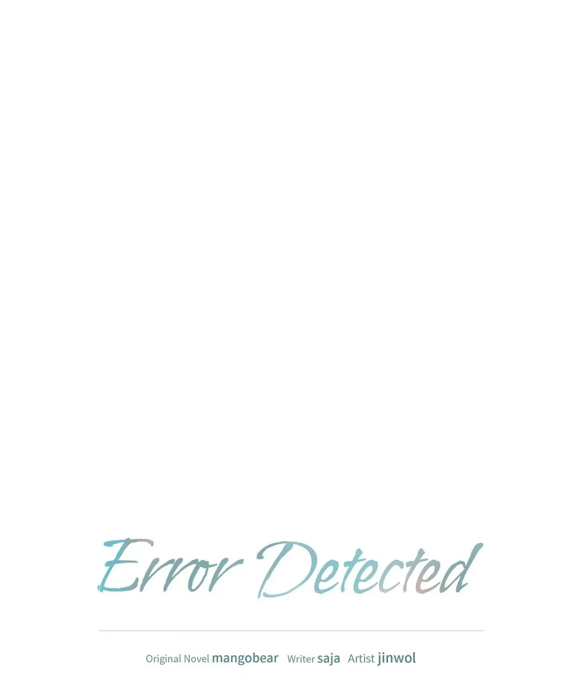 Read Error Detected chapter 45 image 5 on Lezhin