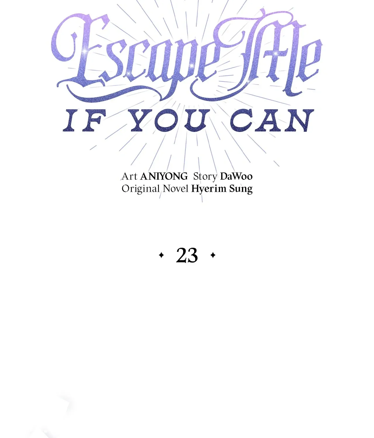 Escape Me If You Can Chapter 23 page 60 - 