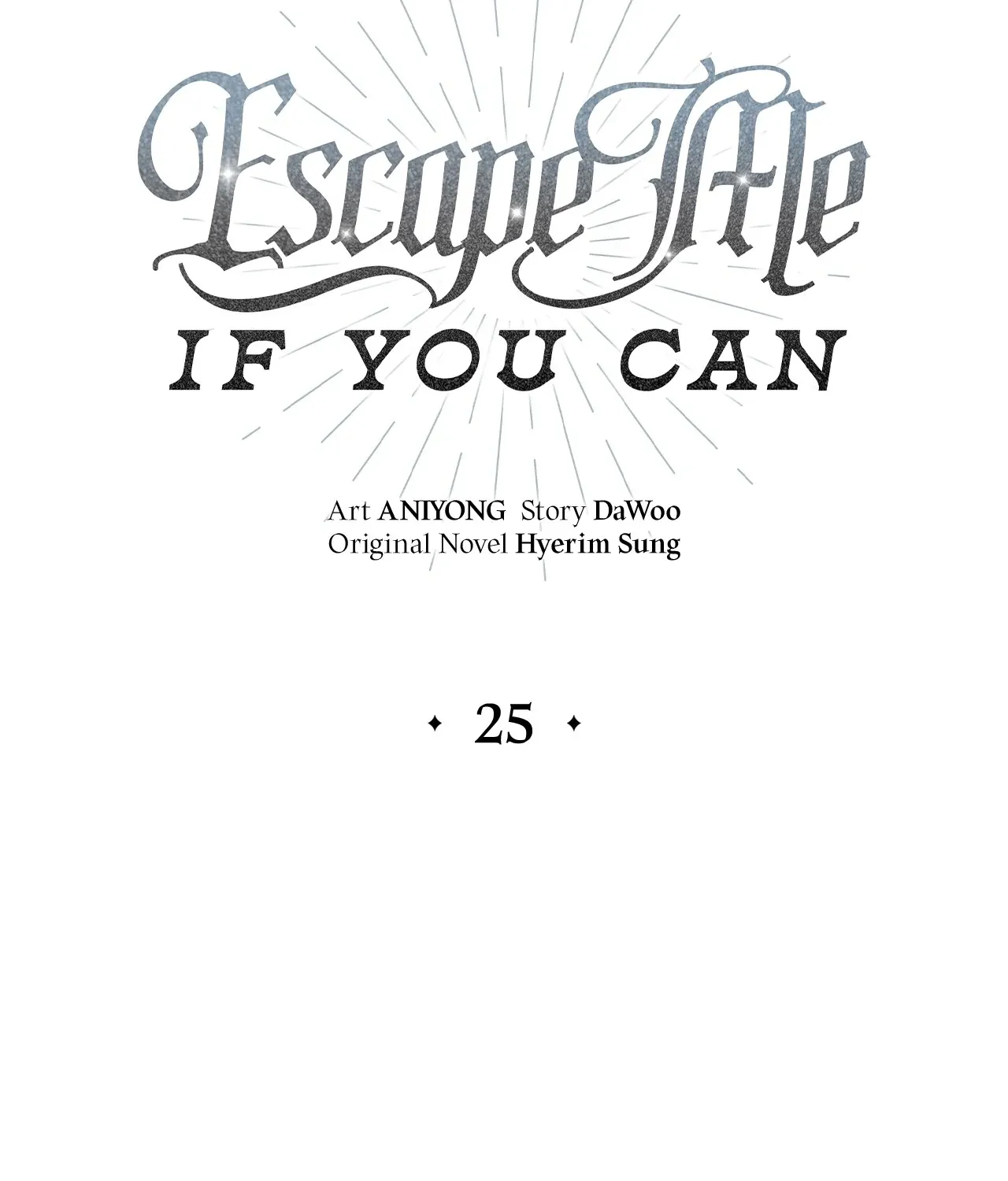 Escape Me If You Can Chapter 25 page 85 - 