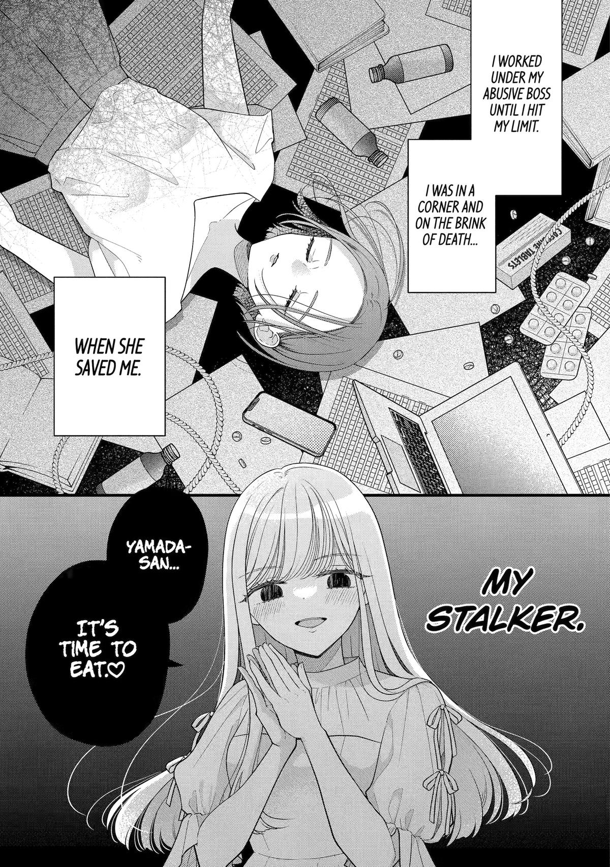 Escaping Overwork Via My Stalker Chapter 2 page 3 - 
