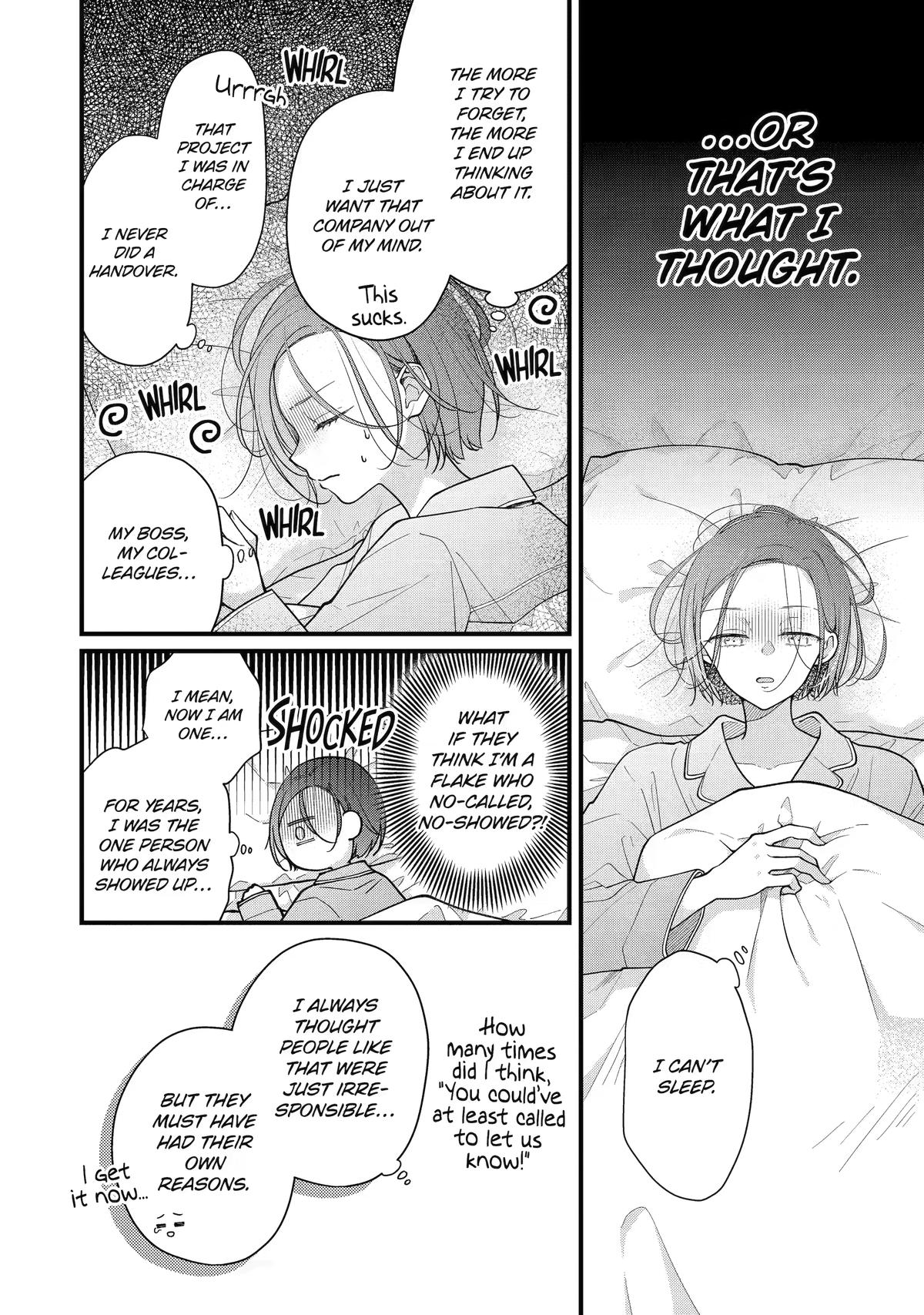 Escaping Overwork Via My Stalker Chapter 5 page 4 - 