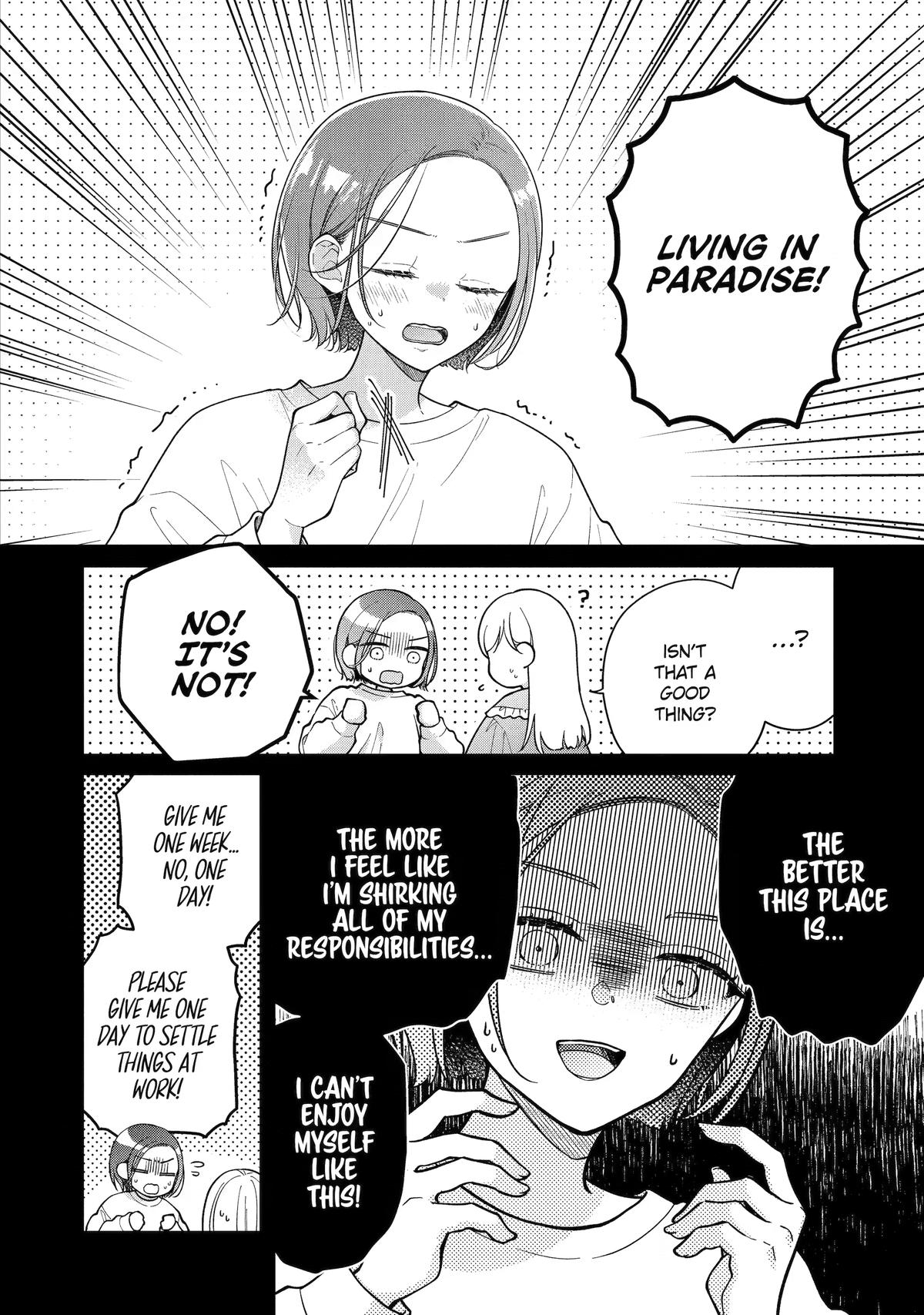 Escaping Overwork Via My Stalker Chapter 6 page 4 - 