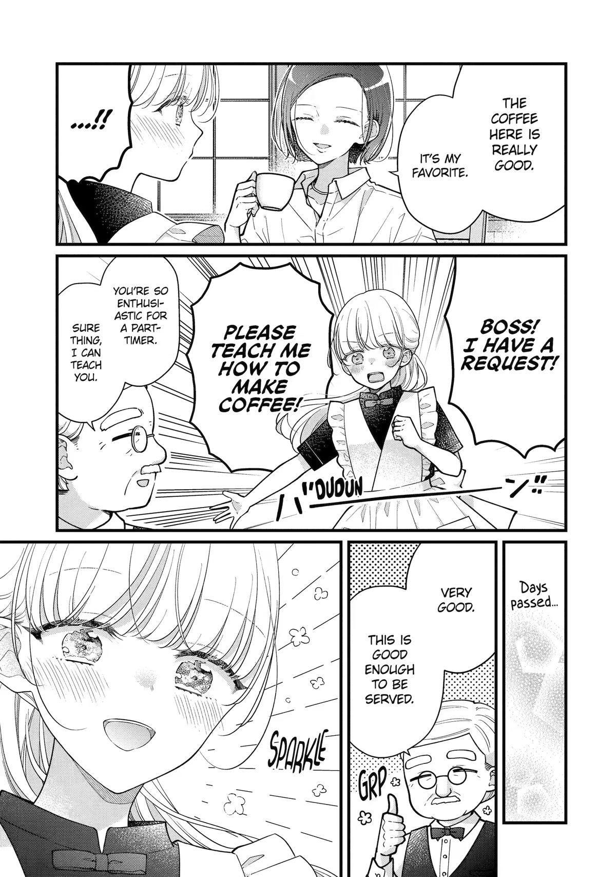Escaping Overwork Via My Stalker Chapter 8.5 page 7 - 