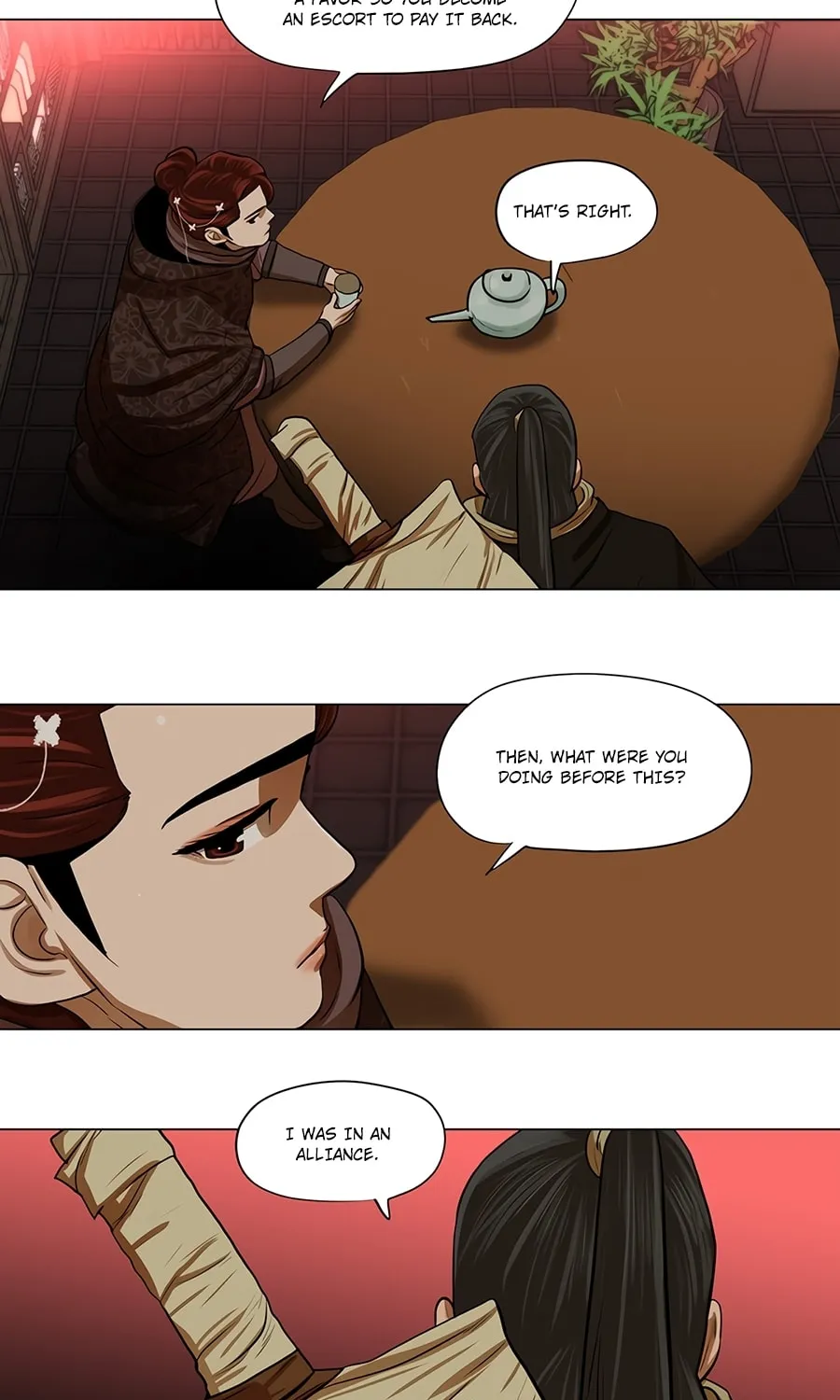 Read Escort Warrior chapter 13 image 24 on Lezhin
