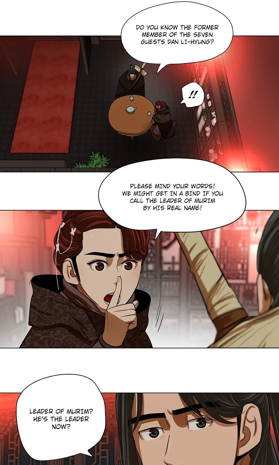 Read Escort Warrior chapter 13 image 35 on Lezhin