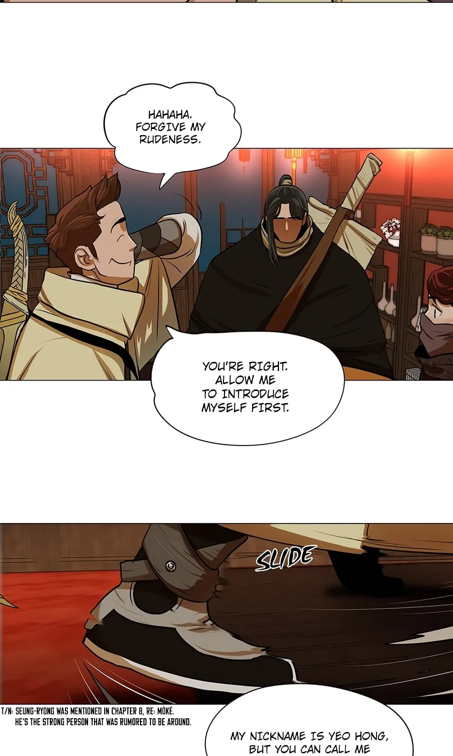 Read Escort Warrior chapter 14 image 10 on Lezhin