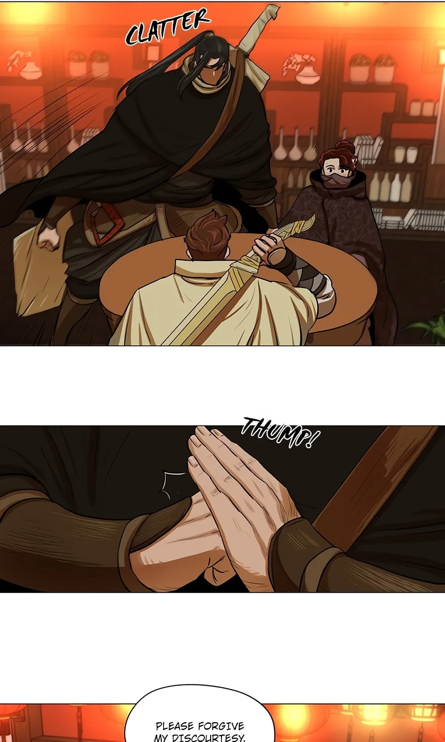Read Escort Warrior chapter 14 image 15 on Lezhin