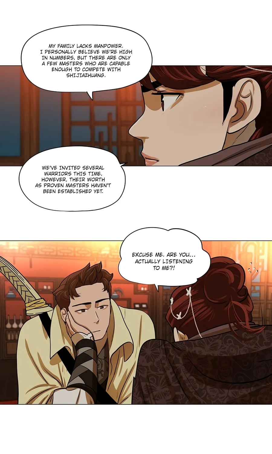 Read Escort Warrior chapter 14 image 28 on Lezhin
