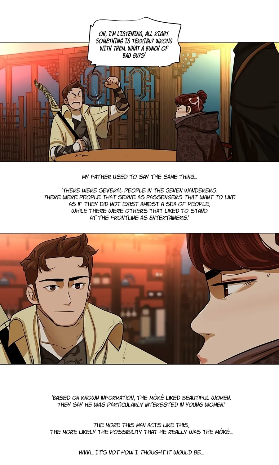 Read Escort Warrior chapter 14 image 29 on Lezhin