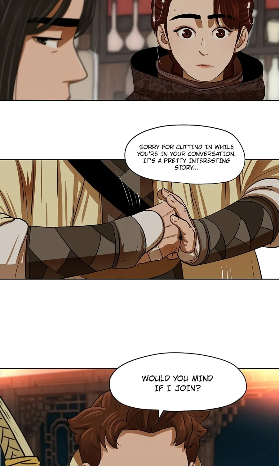 Read Escort Warrior chapter 14 image 3 on Lezhin