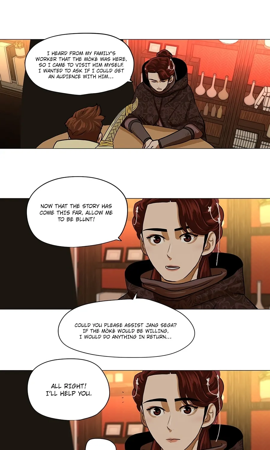 Read Escort Warrior chapter 14 image 30 on Lezhin