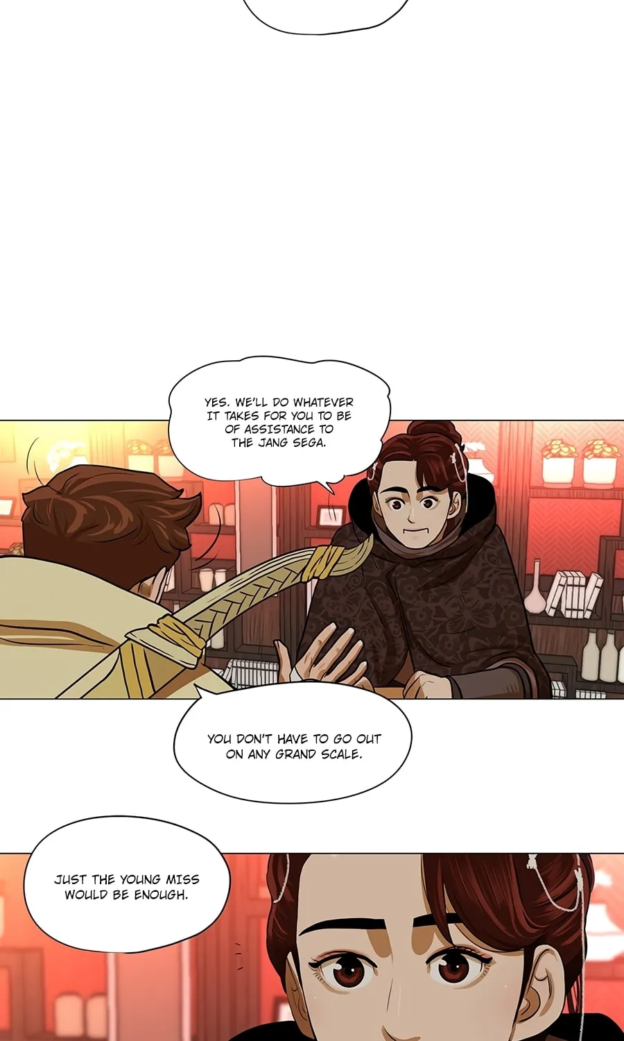 Read Escort Warrior chapter 14 image 33 on Lezhin