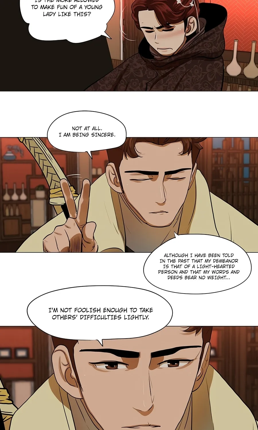 Read Escort Warrior chapter 14 image 36 on Lezhin